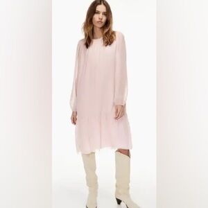 Aritzia Miriam Dress Poetic Pink XXS NWT